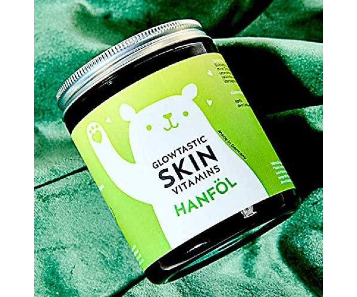 Hanf und Hemp - Bears with Vitamins Glowtastic Skin Vitamins Hanföl 30 St. Gummibärchen à 100mg