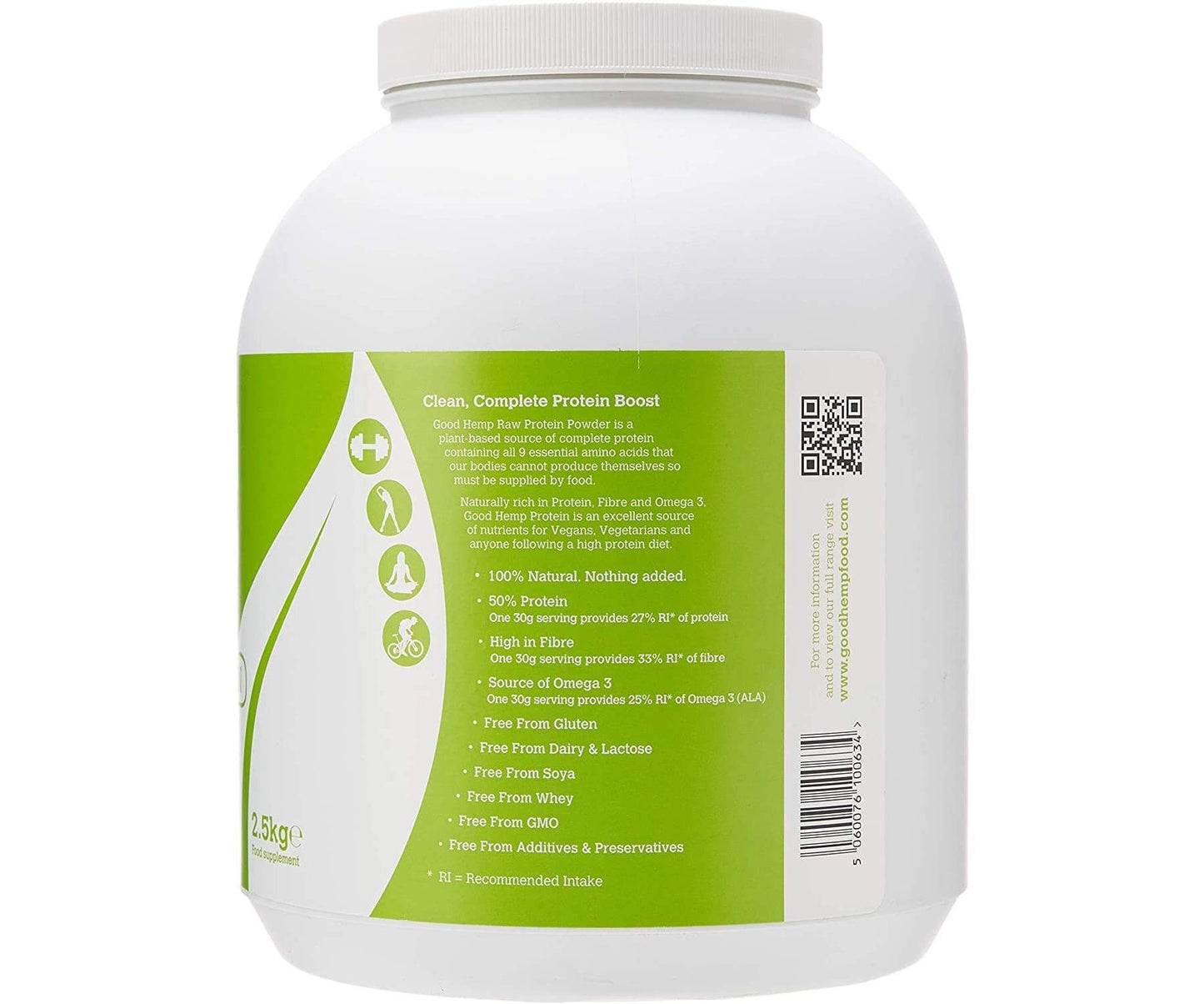 Hanf und Hemp - Braham And Murray Good Hemp Hanf Proteinpulver 2.5kg