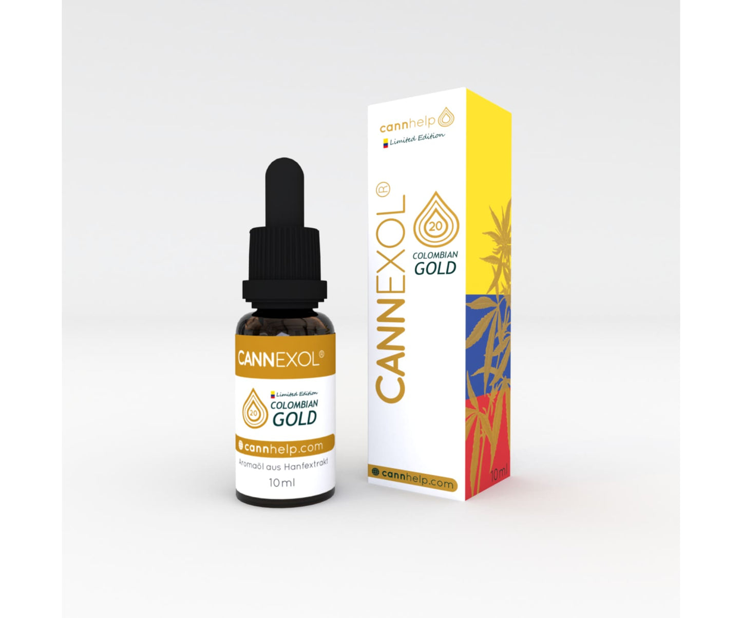 Hanf und Hemp - Cannexol Vollspektrum CBD Öl 20% Colombian Gold