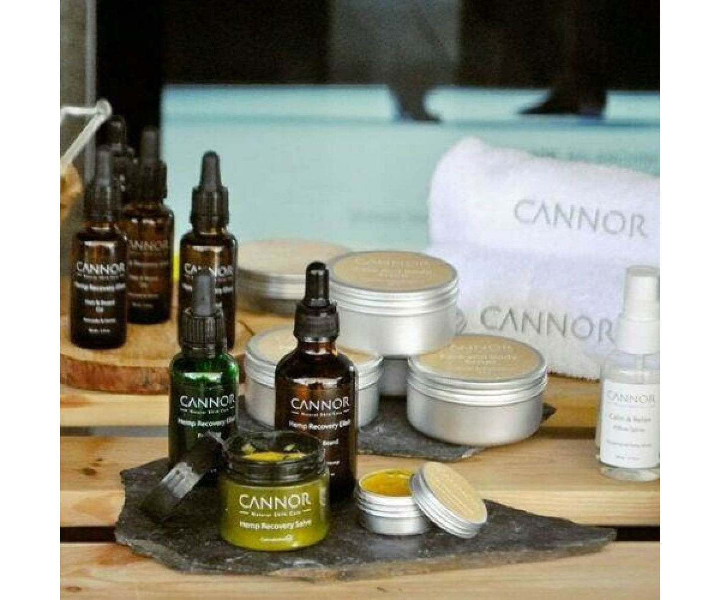 Hanf und Hemp - CANNOR Haar- und Bart Öl 30ml Avocado und Hanf Hair & Beard Oil