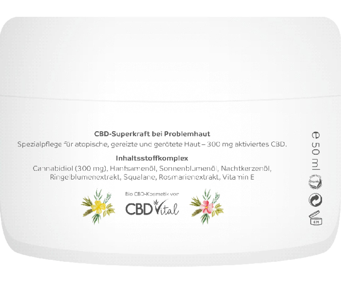 Hanf und Hemp - CBD Akut Balsam 300mg – CBD VITAL