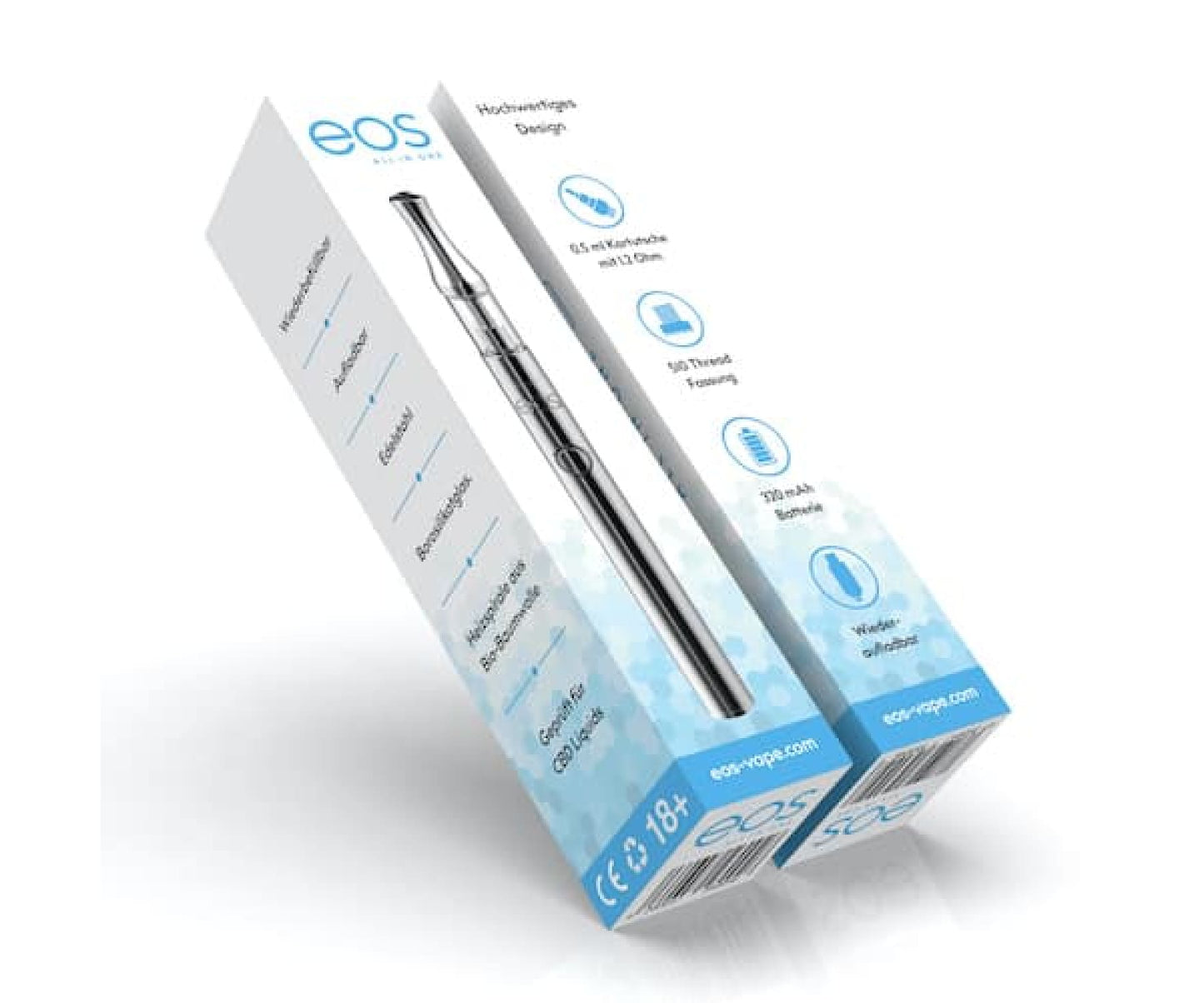 Hanf und Hemp - eos CBD Vape Pen 320 mAh - Wiederbefüllbar