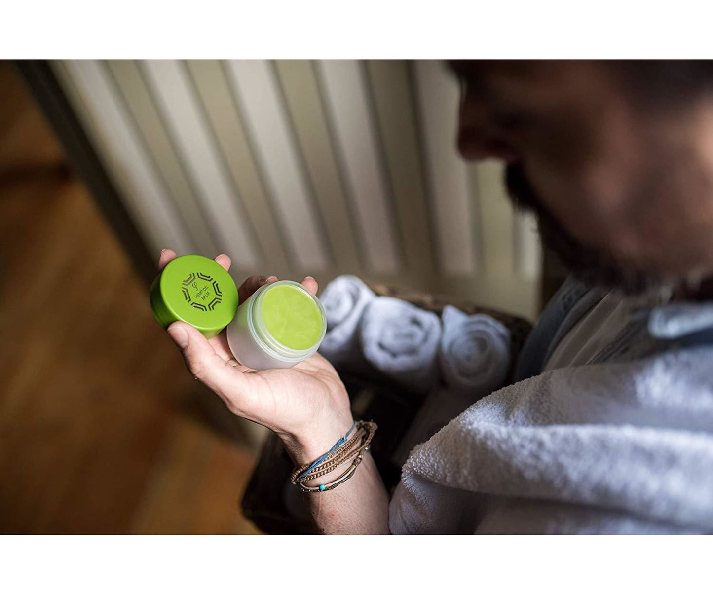 Hanf und Hemp - Hanf Balsam Feuchtigkeitscreme Bio Hanföl Bienenwachs Olivenöl & Sheabutter 50ml