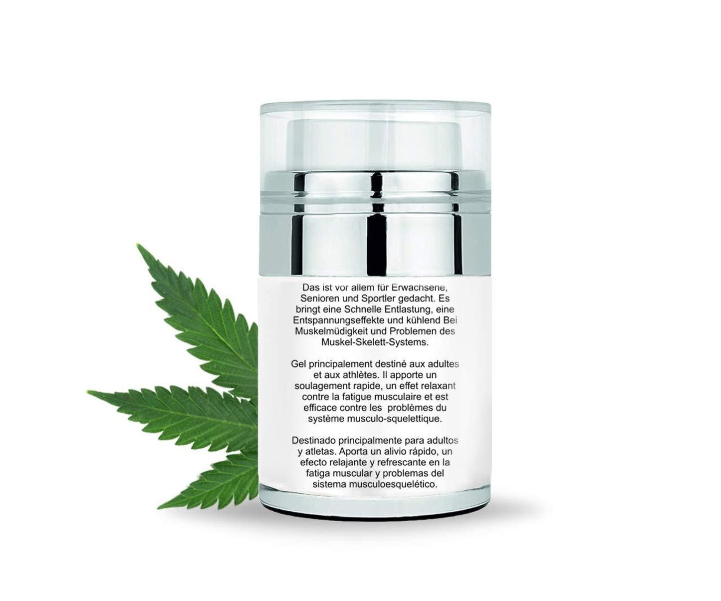 Hanf&Hemp - Hanf Gel Hochwertige Schmerzlinderung Creme - Muskelschmerzen 50ml