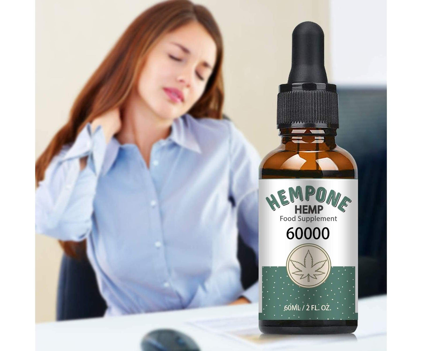 HEMPONE - HEMPONE Hanföl Höchstdosiert 60.000mg - 60ml