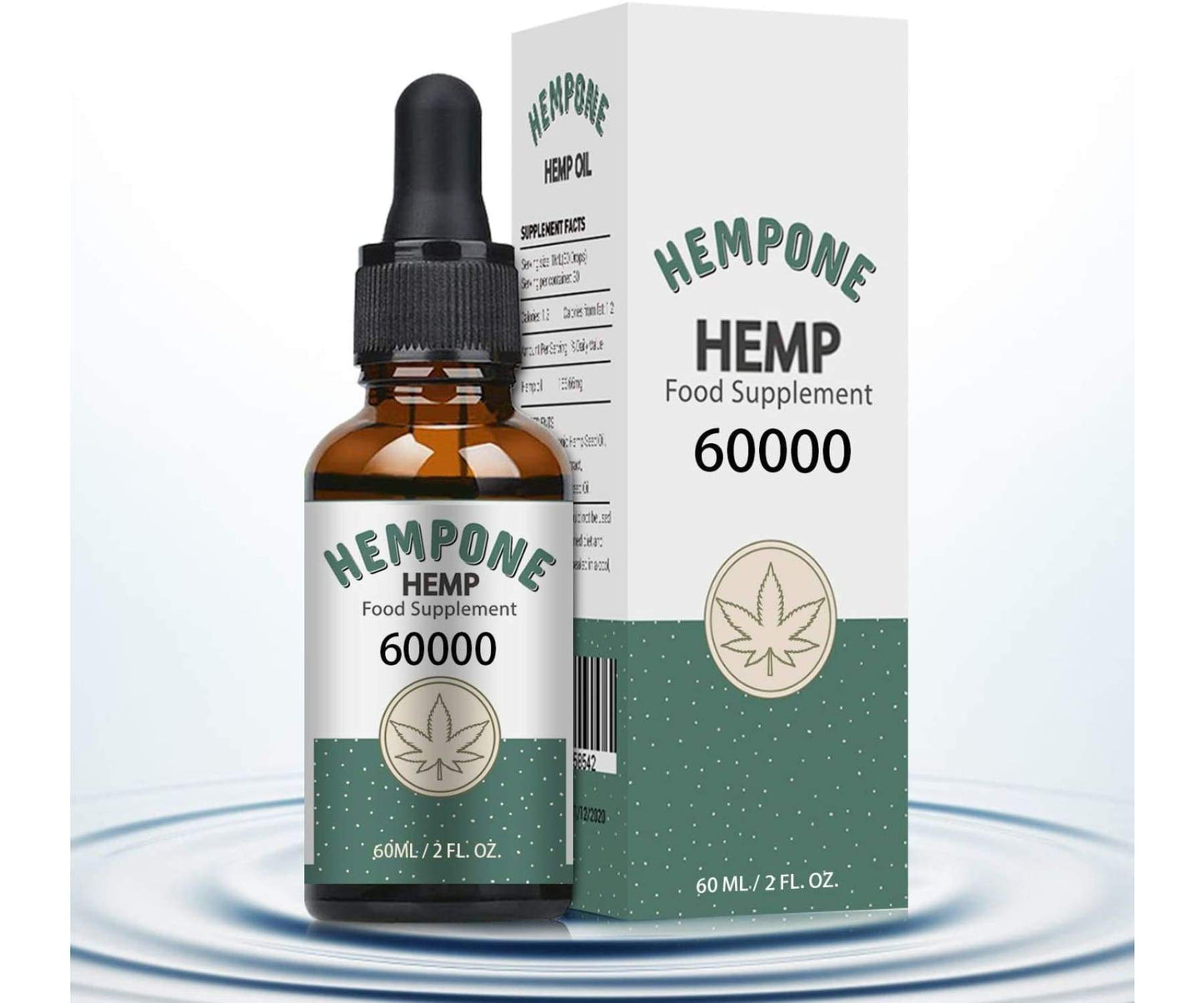 HEMPONE - HEMPONE Hanföl Höchstdosiert 60.000mg - 60ml