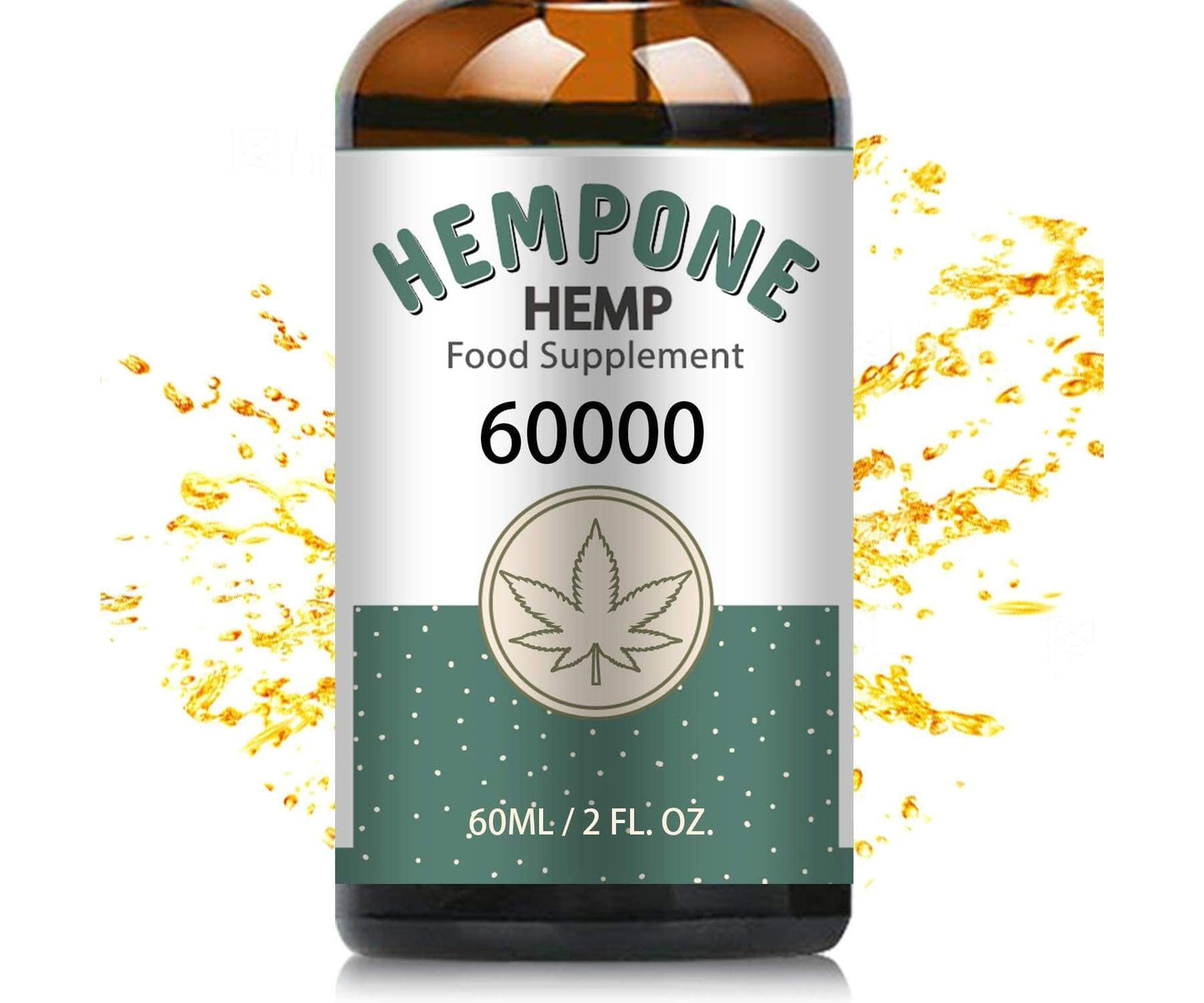 HEMPONE - HEMPONE Hanföl Höchstdosiert 60.000mg - 60ml