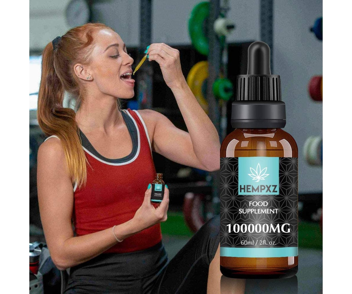 Hanf und Hemp - Hempxz 100000 MG 95% Hanföl Tropfen