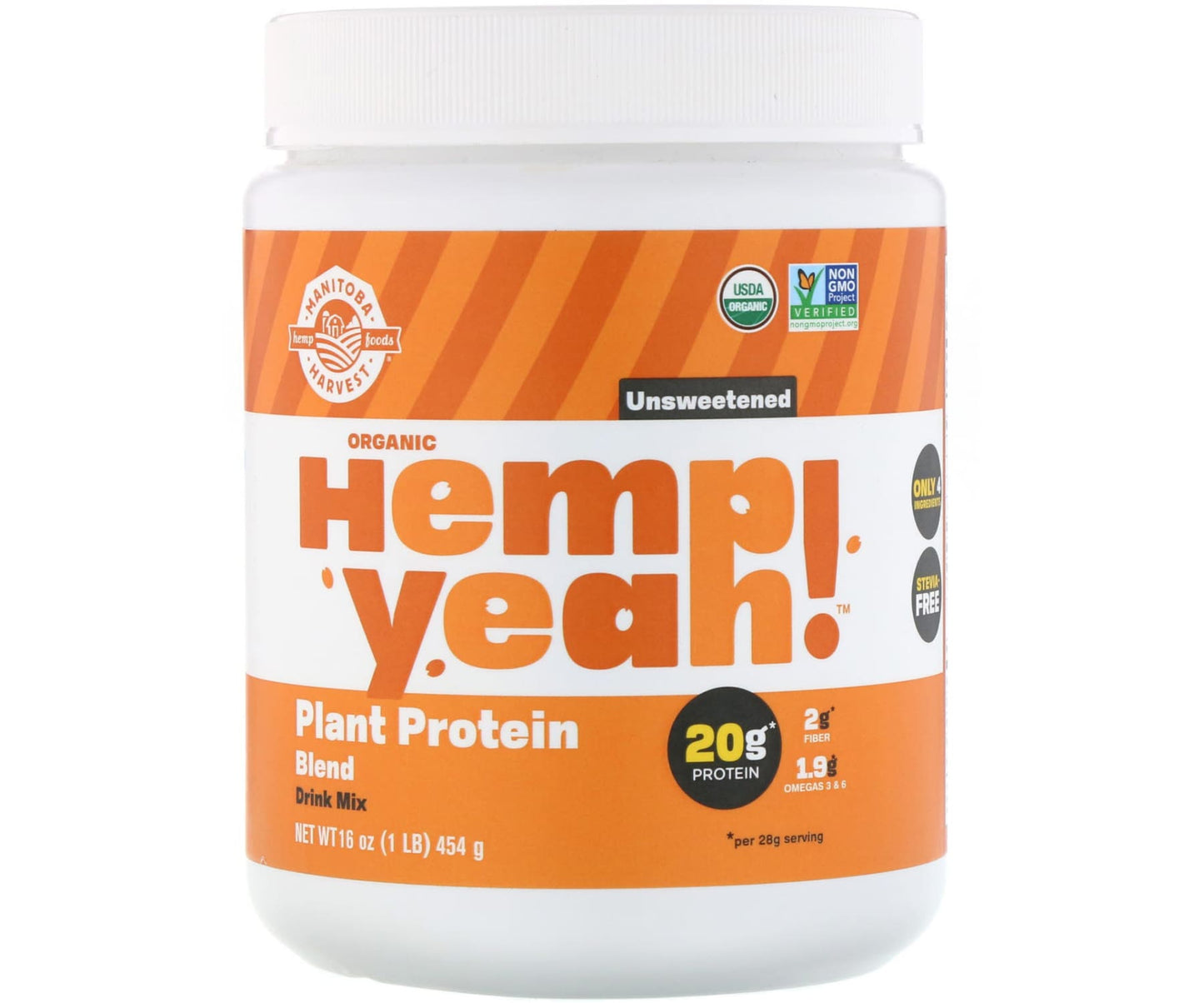 Hanf und Hemp - Manitoba Harvest Organischer Hanf Yeah! Eiweiß Mix 454g Schoko