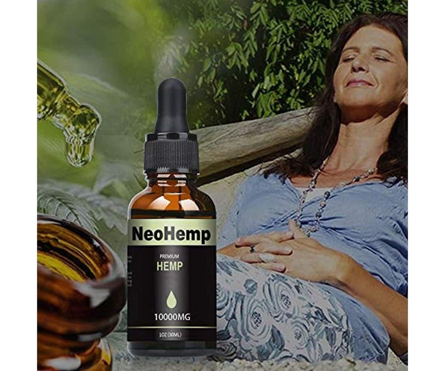 NeoHemp - NeoHemp 30ml 10.000mg - Premium Hanf Öl Hanfextrakt - NEU