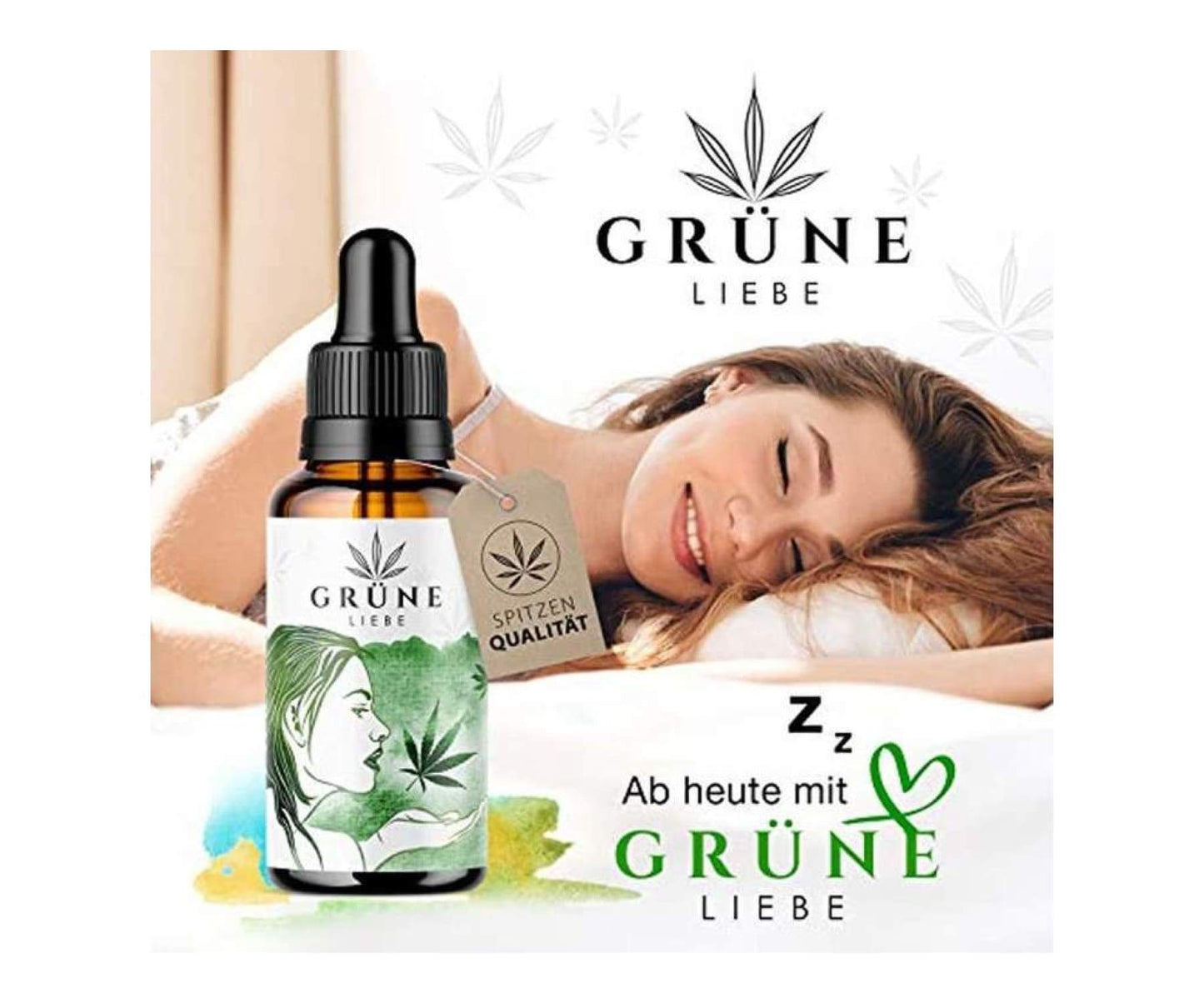 Hanf und Hemp - NEU Original Grüne Liebe 10% Premium Essential Öl Hanföl 10ml