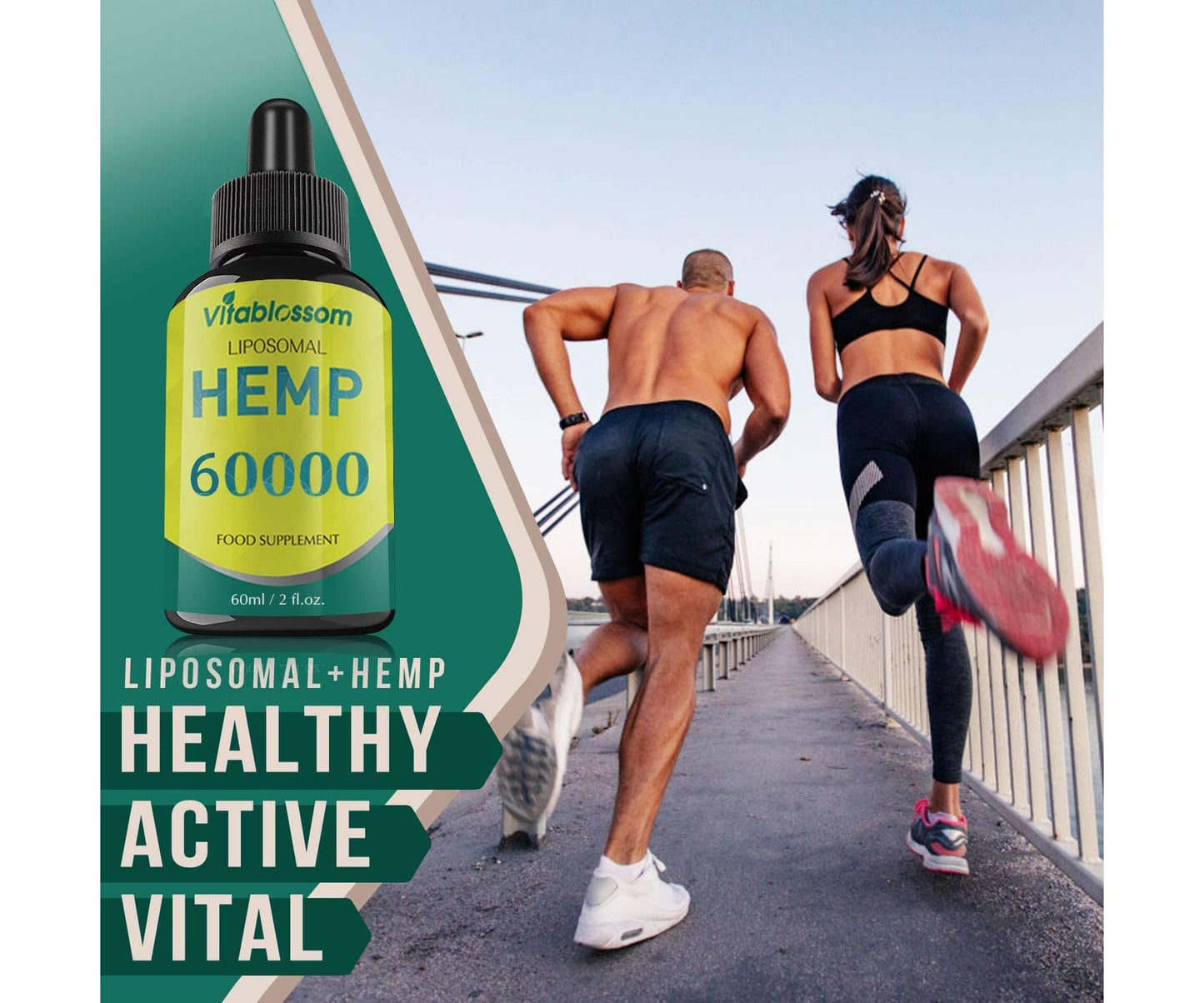 Vitablossom - Vitablossom Liposomales Hanföl à 90%/60000mg