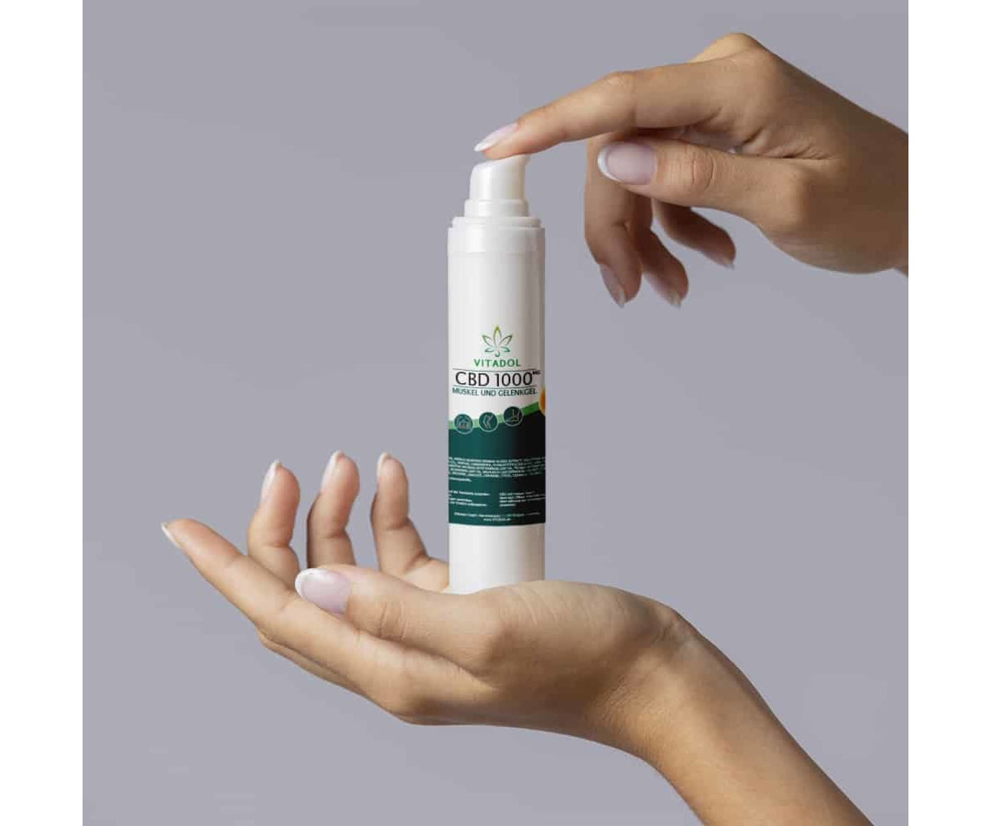Hanf&Hemp - Vitadol CBD 300 / 1000 Muskel- und Gelenkgel – 30ml / 100ml
