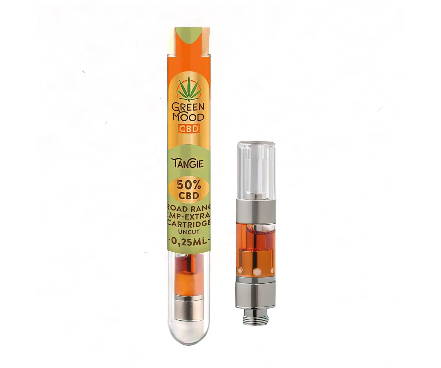 Hanf und Hemp - XEO Green Mood – CBD Broadrange Extrakt Cartridge 50% (253mg) – 0,25ml