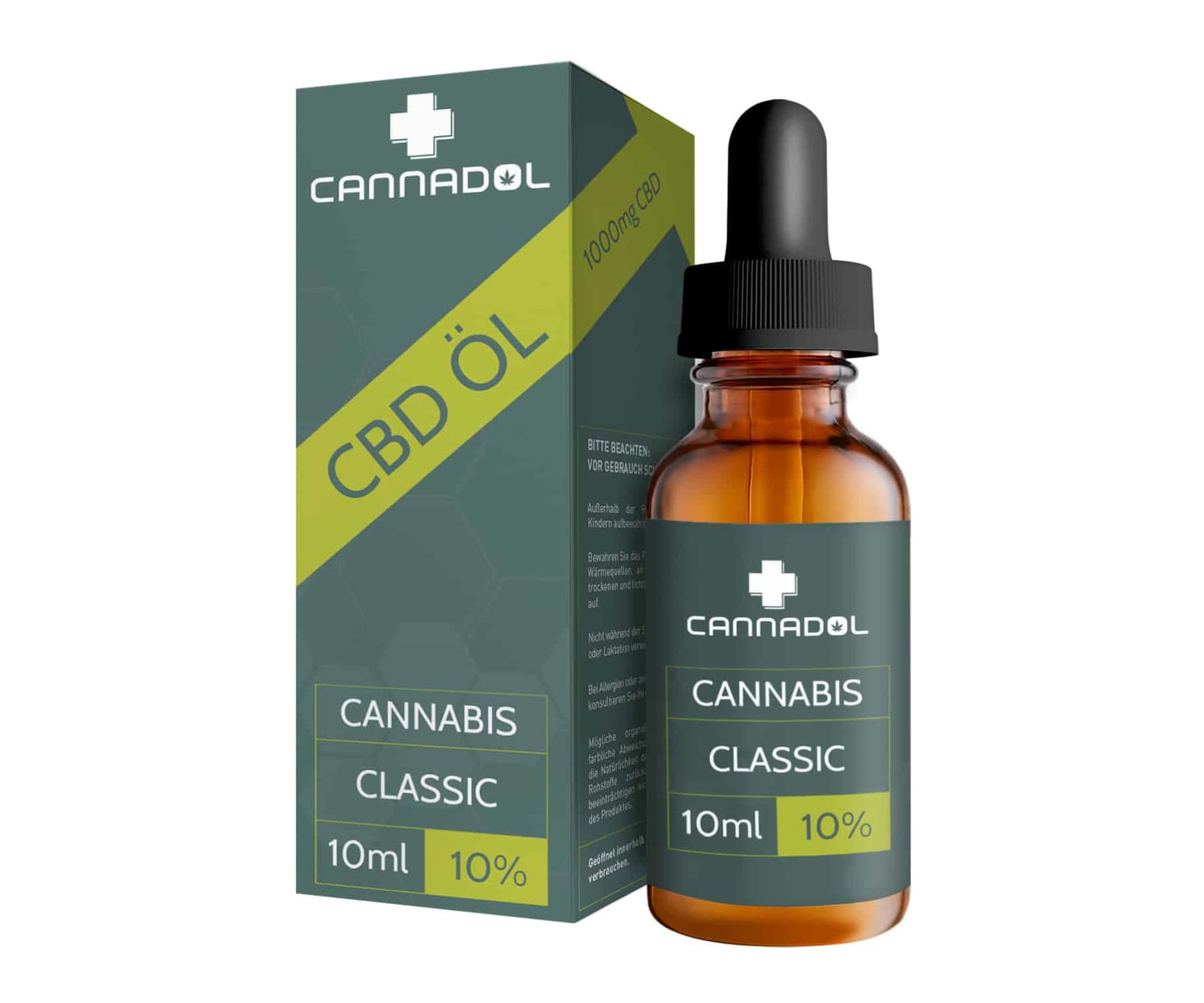 Hanf und Hemp - Cannadol Classic Vollspektrum CBD Öl - 10%