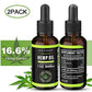 Hanf und Hemp - 10.000MG Essential Öl Hanföl 60ML - 16.6% - Hemp Oil Stress - Entspannung