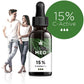 Hanf und Hemp - ALPEX-MED 15% KOMPLEX 10ml- Premium Hanfsamenöl