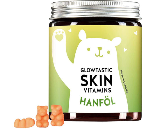 Hanf und Hemp - Bears with Vitamins Glowtastic Skin Vitamins Hanföl 30 St. Gummibärchen à 100mg