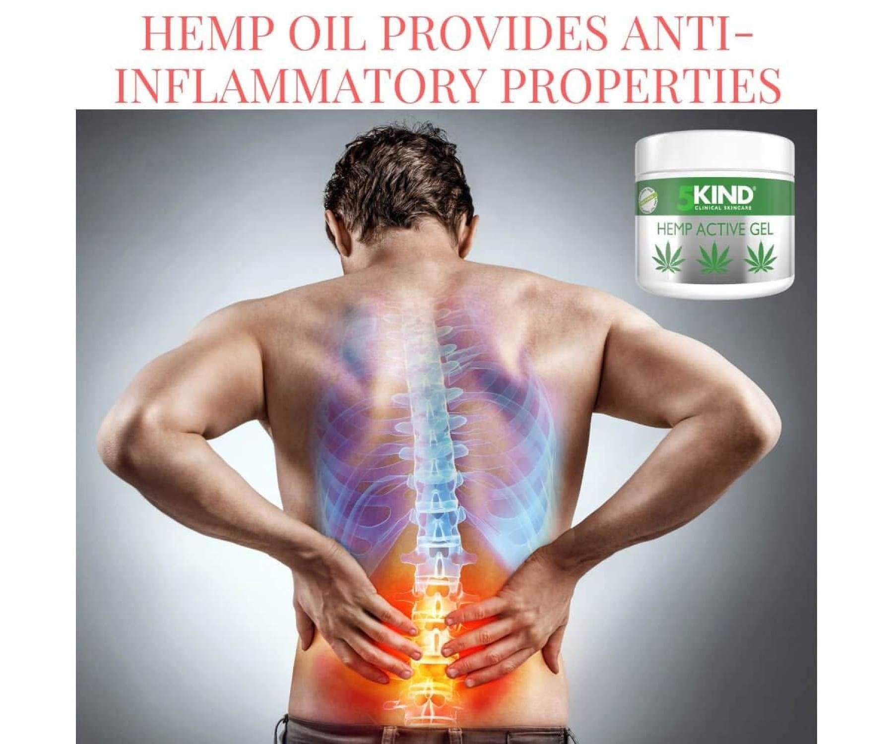 Hanf&Hemp - Beruhigendes Hanf Aktivgel für Muskeln & Gelenke Cannabisöl 300ml