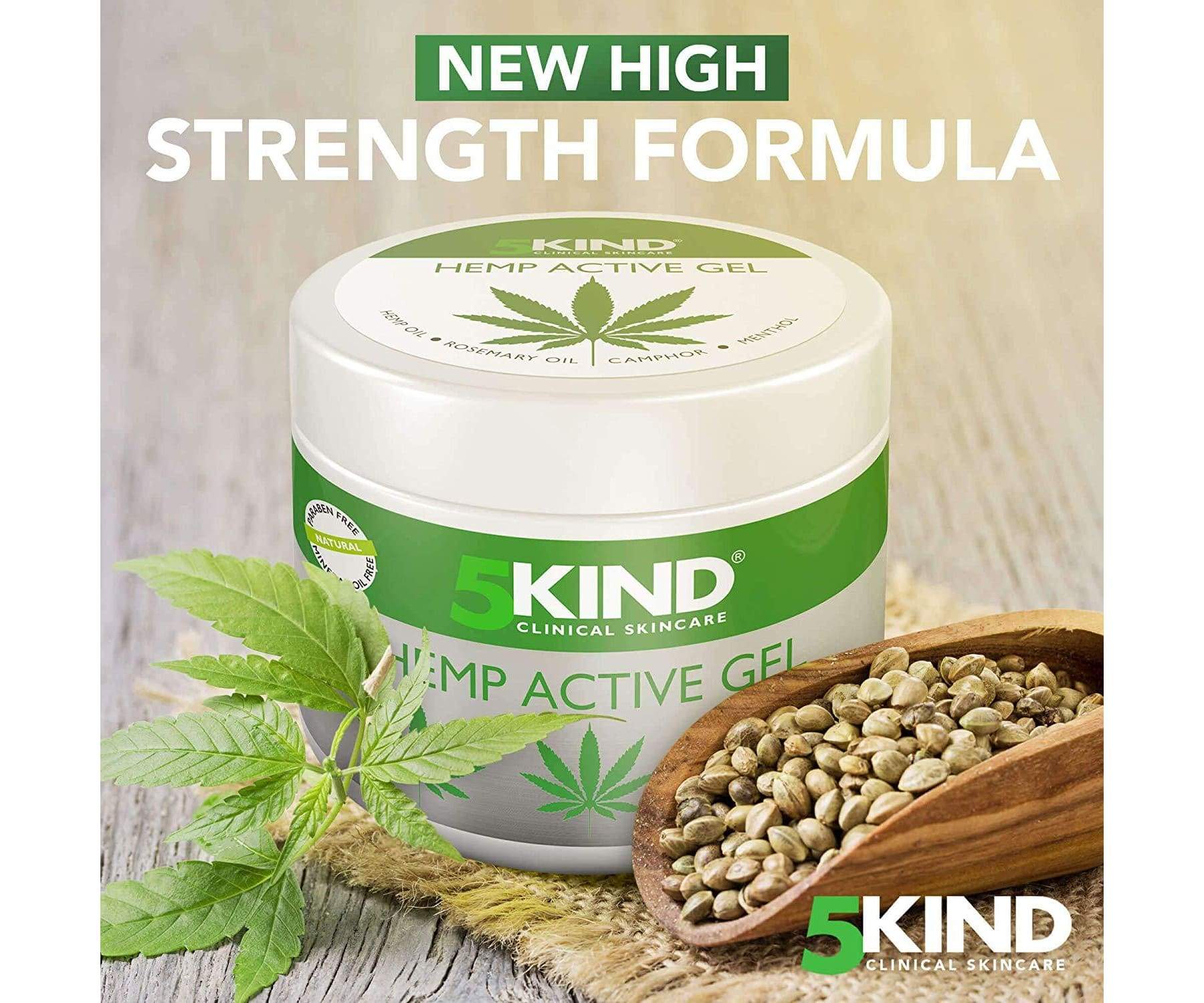 Hanf&Hemp - Beruhigendes Hanf Aktivgel für Muskeln & Gelenke Cannabisöl 300ml