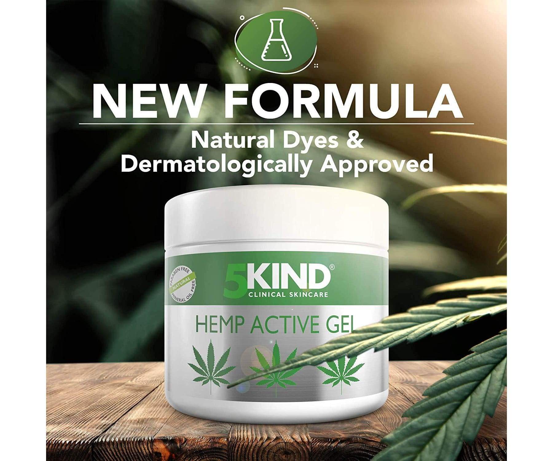Hanf&Hemp - Beruhigendes Hanf Aktivgel für Muskeln & Gelenke Cannabisöl 300ml