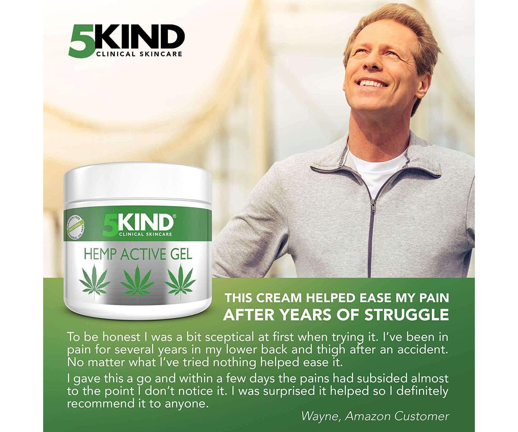 Hanf&Hemp - Beruhigendes Hanf Aktivgel für Muskeln & Gelenke Cannabisöl 300ml