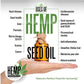 Brand: Natures Help - Bio Hanf Probiotika mit Omega 3-6-9 - 500ml