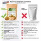 Hanf und Hemp - BIO Hanfprotein 1kg + Gratis Smoothie Rezeptbuch (E-Book) - Eiweiß aus Hanfsamen DE