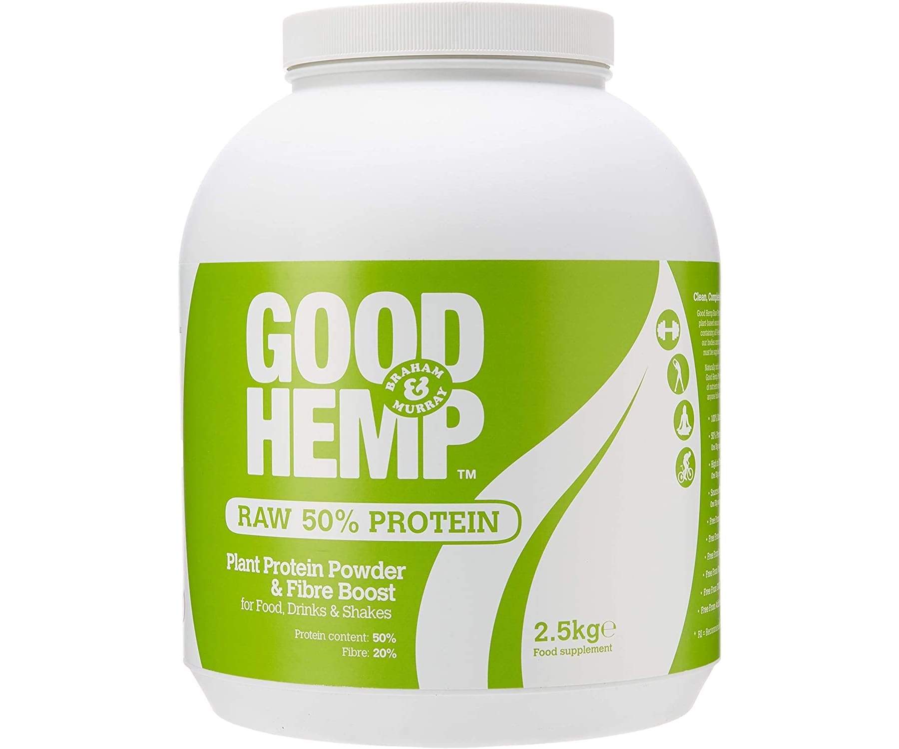 Hanf und Hemp - Braham And Murray Good Hemp Hanf Proteinpulver 2.5kg