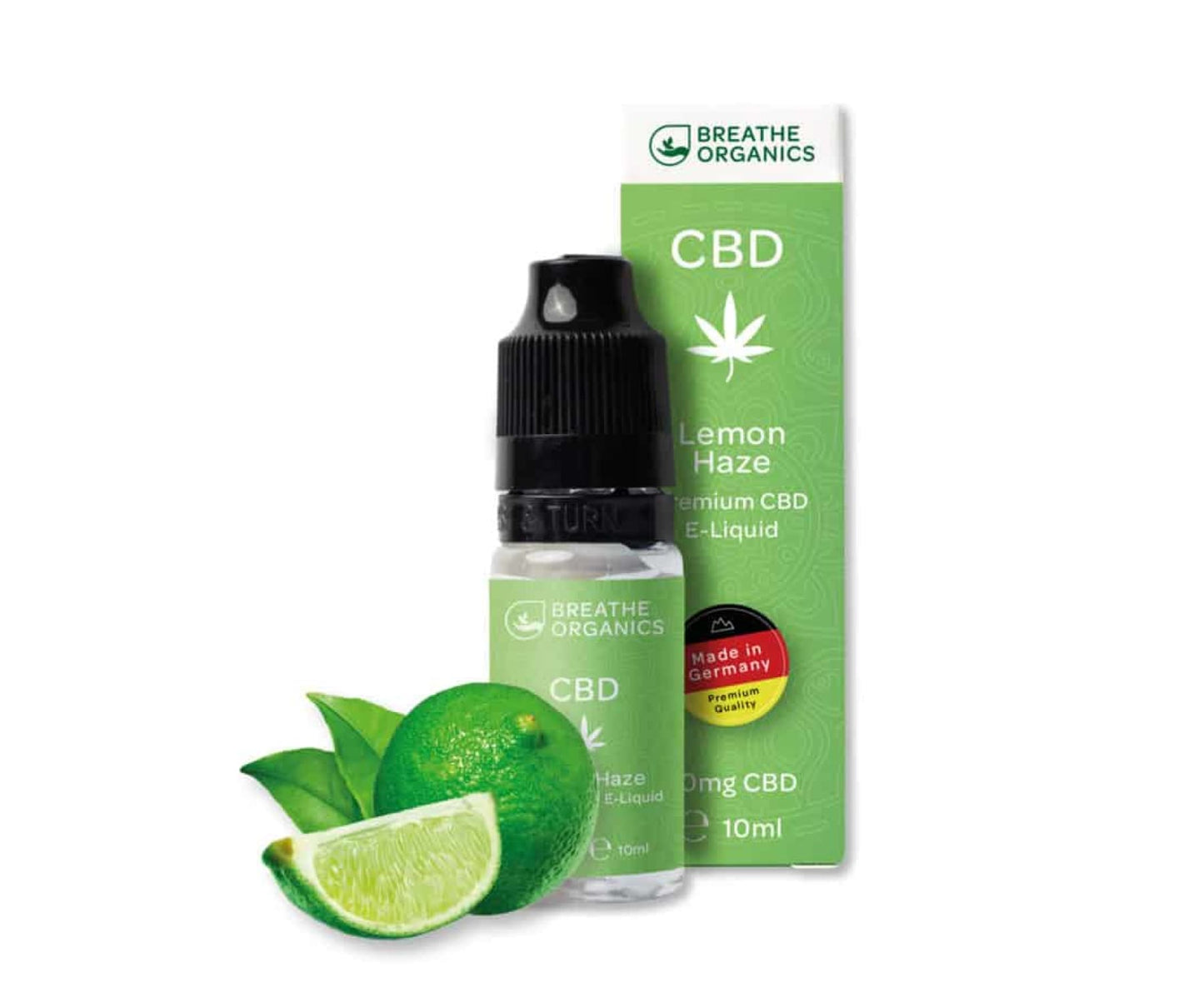 Hanf und Hemp - Breathe Organics – CBD E-Liquid 0,3 % (30 mg) – 10 ml