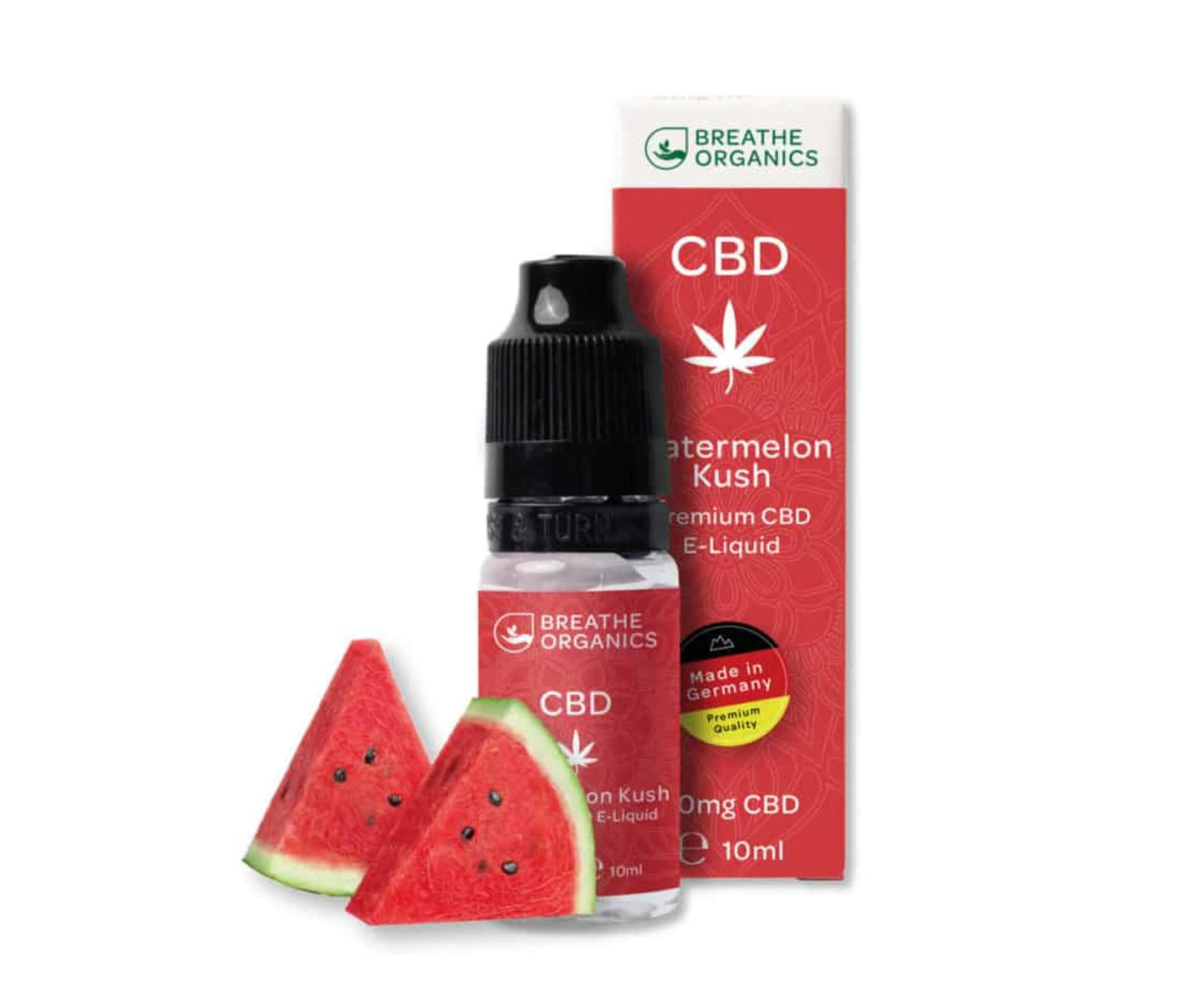 Hanf und Hemp - Breathe Organics – CBD E-Liquid 0,3 % (30 mg) – 10 ml