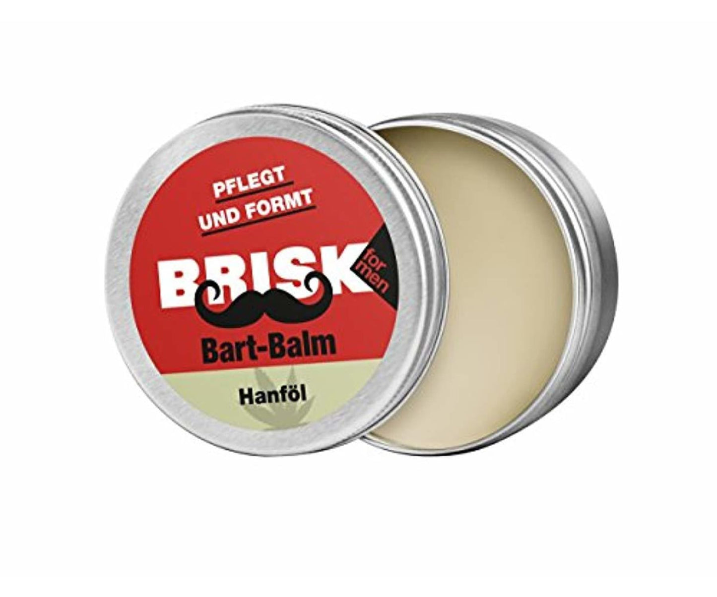 Brisk - BRISK Bart Balm mit Wachstextur und Hanföl Bartpflege 2er Pack