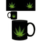 Hanf und Hemp - Cannabis - Hanf Blatt Gras Marihuana Tasse