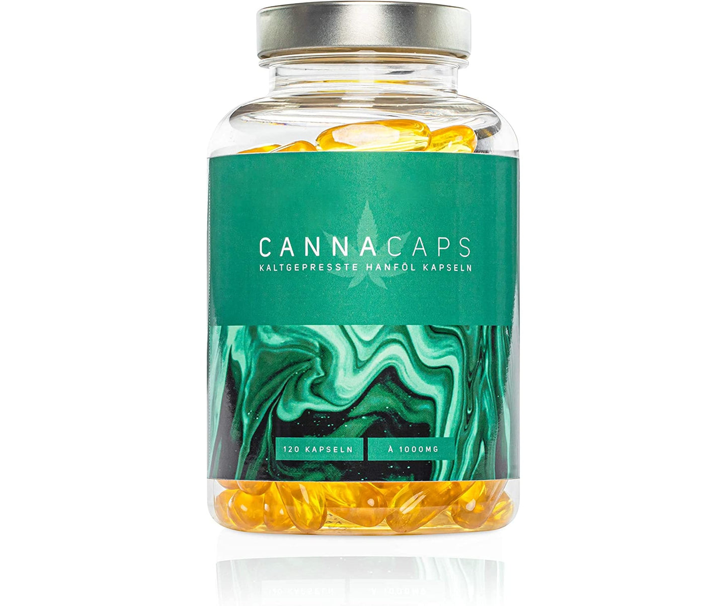 Iron Age - CANNACAPS - 120 Kaltgepresste Premium Hanf-Öl Kapseln à 1000mg