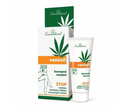 Hanf&Hemp - Cannaderm VENOSIL Gel gegen Krampfadern - 100 ml - Hanföl und Menthol