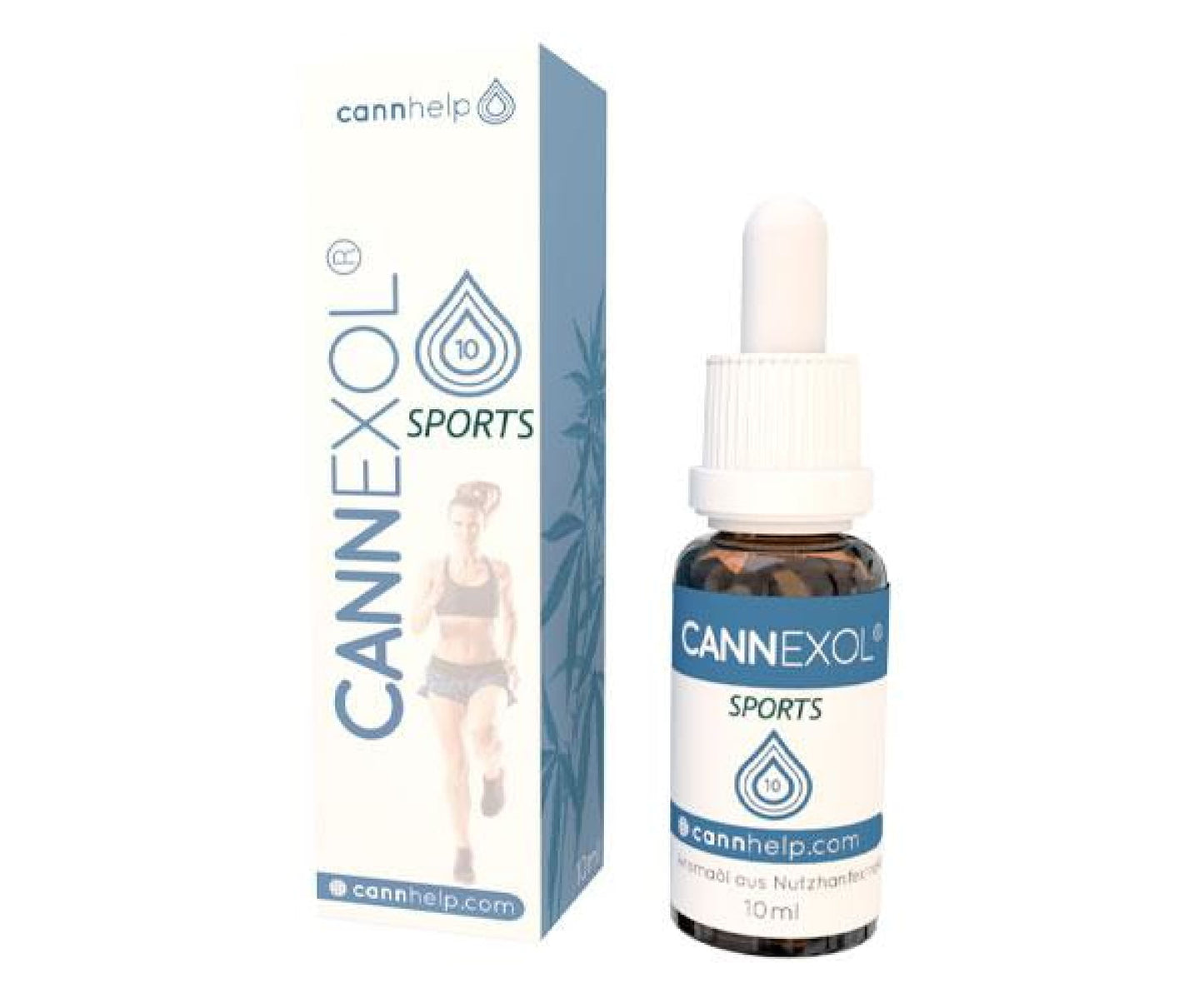 Hanf und Hemp - Cannexol Breitspektrum Sports CBD Öl 10%