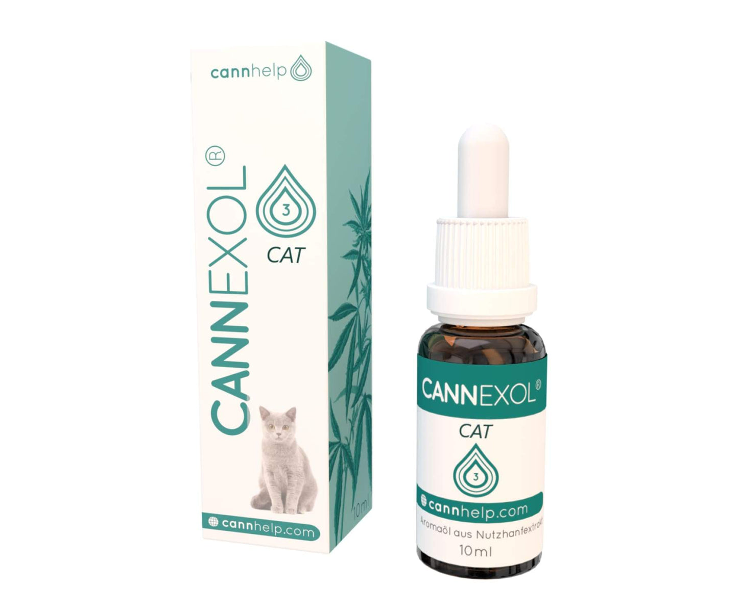 Hanf und Hemp - Cannexol Cat CBD Öl für Katzen 3% - 300mg