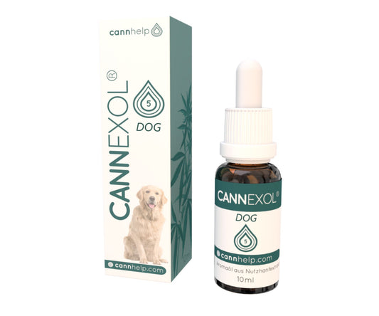 Hanf und Hemp - Cannexol Dog CBD Öl für Hunde 5% - 500mg