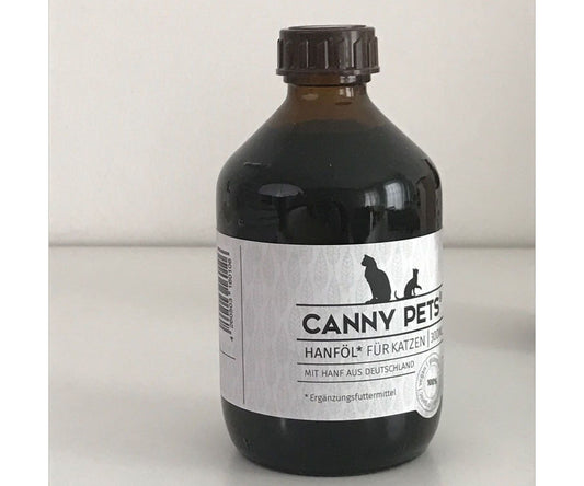 Hanf und Hemp - Canny Pets® Hanf Öl 300ml für Katzen - Gesundheit - Fettsäuren