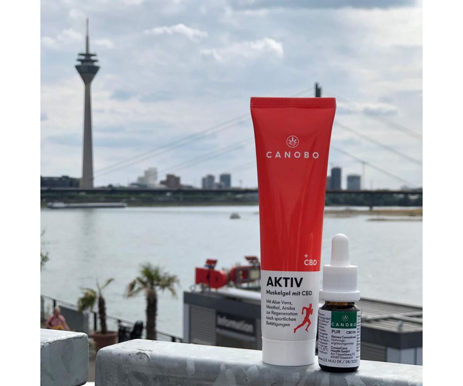 Canobo - CANOBO AKTIV CBD Muskelgel 200mg CBD - Muskelschmerzen