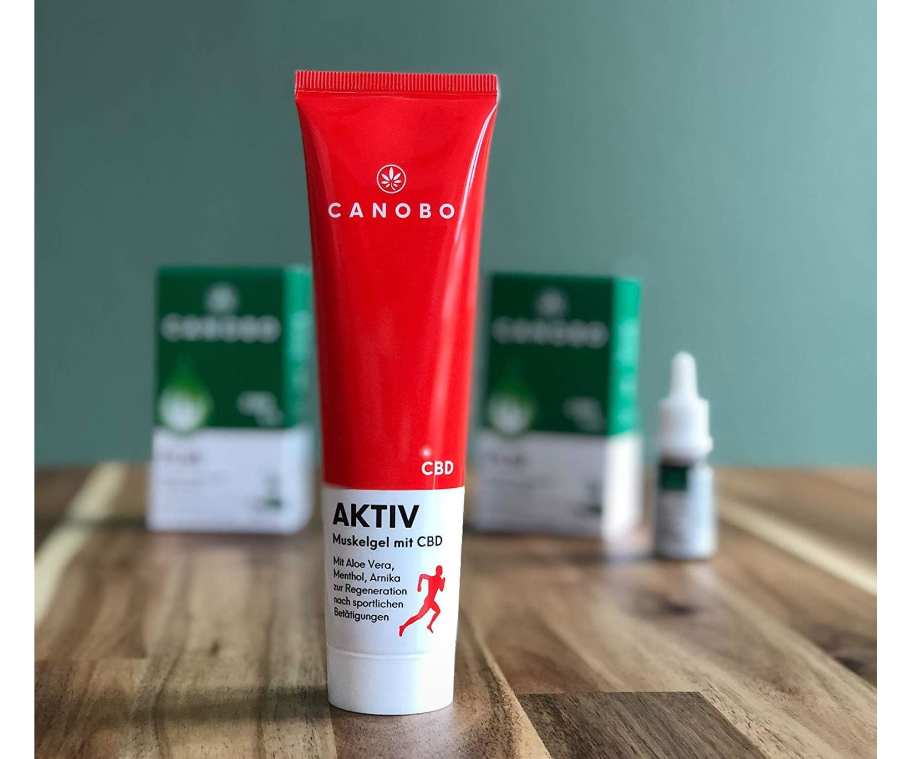 Canobo - CANOBO AKTIV CBD Muskelgel 200mg CBD - Muskelschmerzen