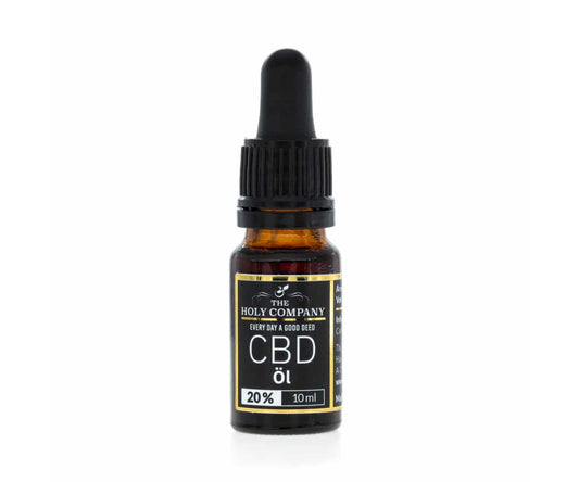 Hanf und Hemp - CBD Öl The Holy Company 20% mit Sanddornfruchtfleischöl - 10ml