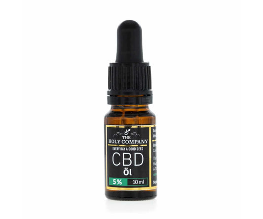 Hanf und Hemp - CBD Öl The Holy Company 5% mit Mohnöl - 10ml