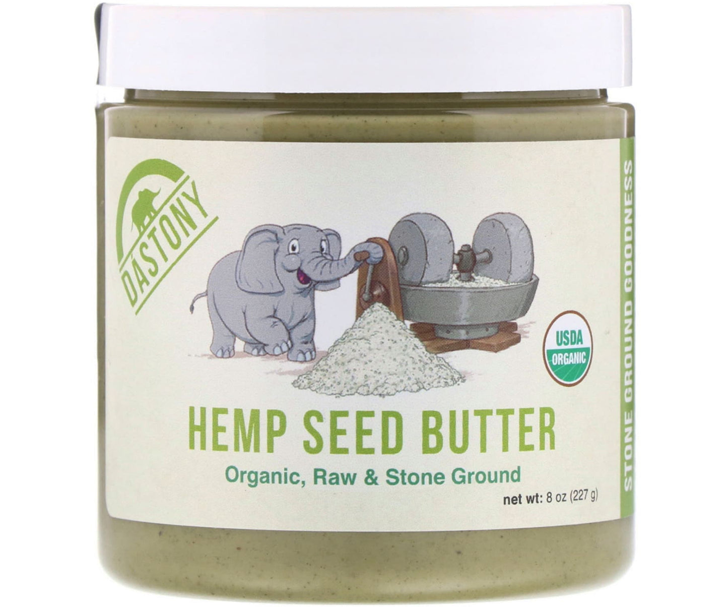 Hanf und Hemp - Dastony 100% Bio Hanfsamen Butter - 227g