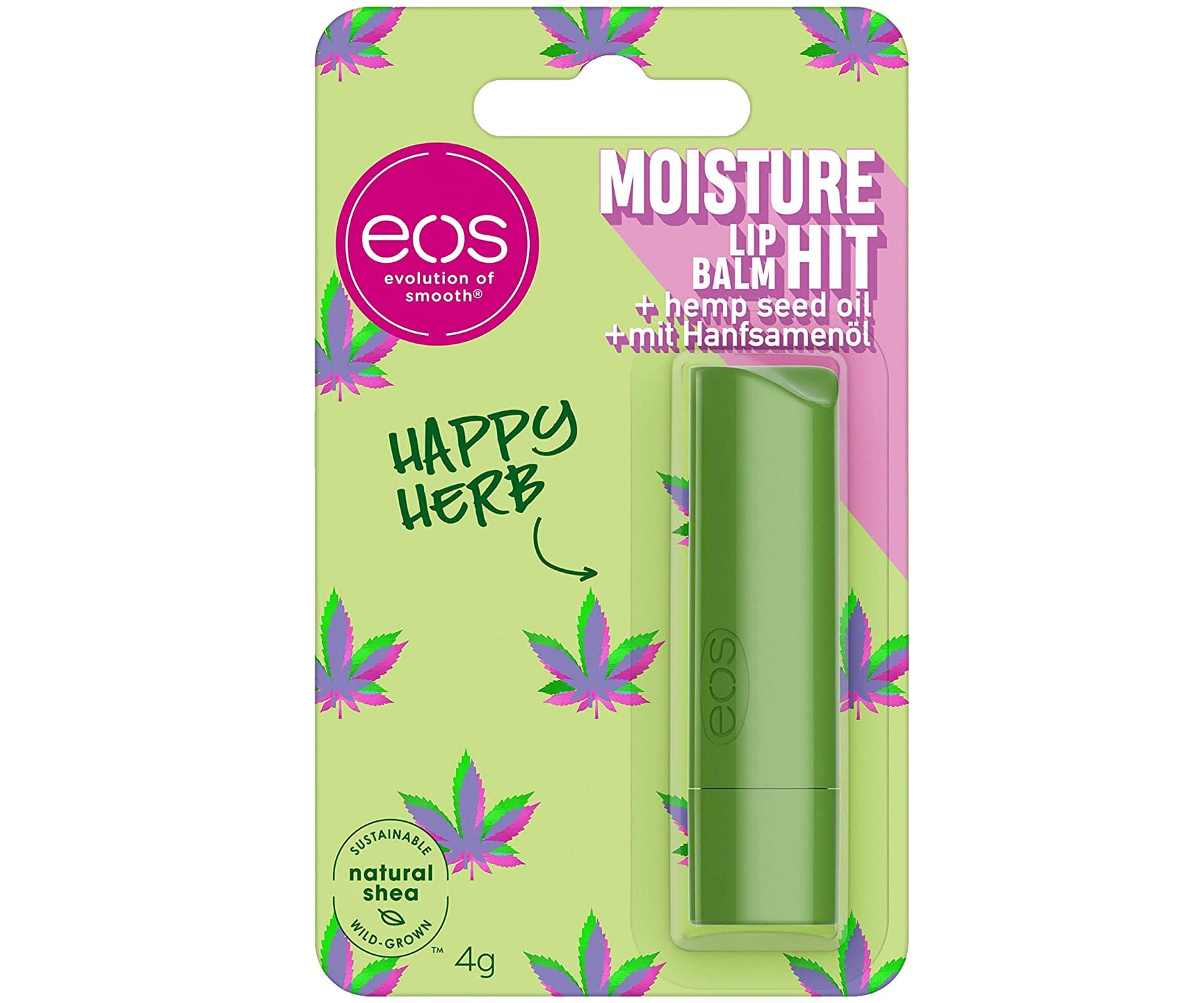 Marke: EOS - EOS 2040460 Happy Herb Stick Lippenpflegestift