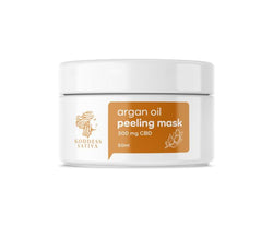 Hanf und Hemp - Goddess Sativa CBD Peeling Maske mit Arganöl - 50ml