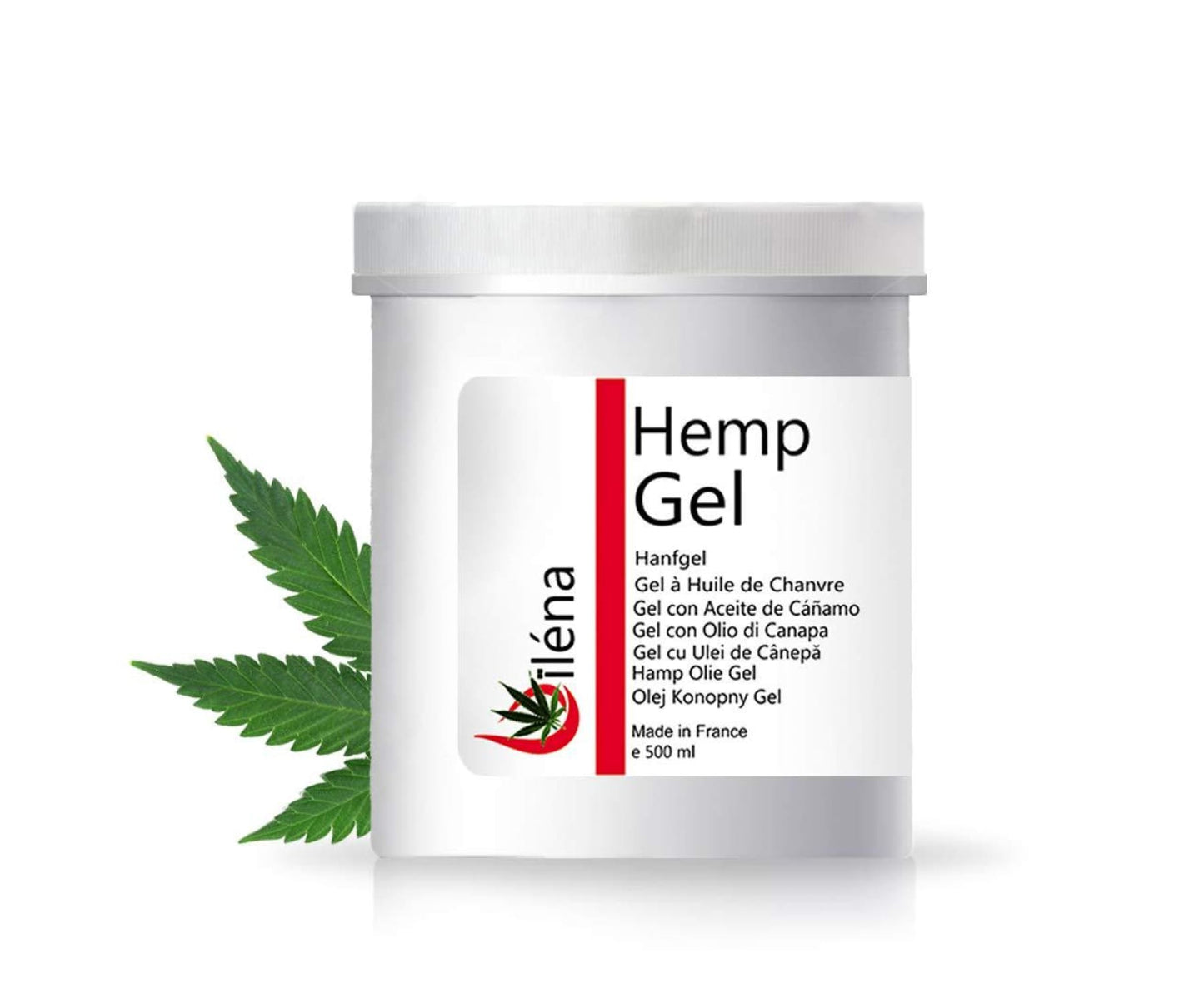 Hanf&Hemp - Hanf Gel Natürliche Schmerzlinderung - Muskeln - Haut - 500 ml