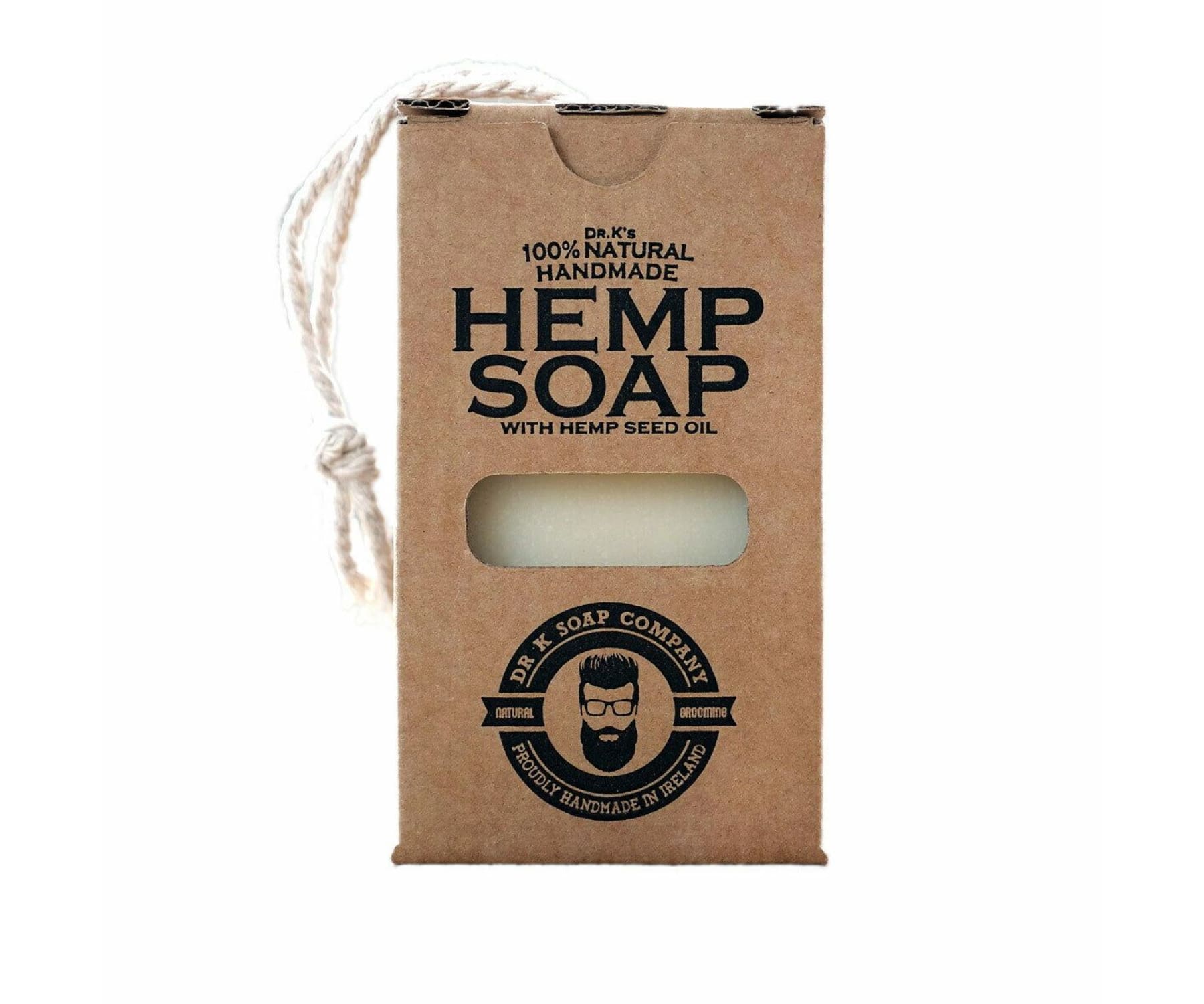 Hanf und Hemp - Hanf Seife mit Teebaumöl von Dr. K Soap Company 110g - Hanföl