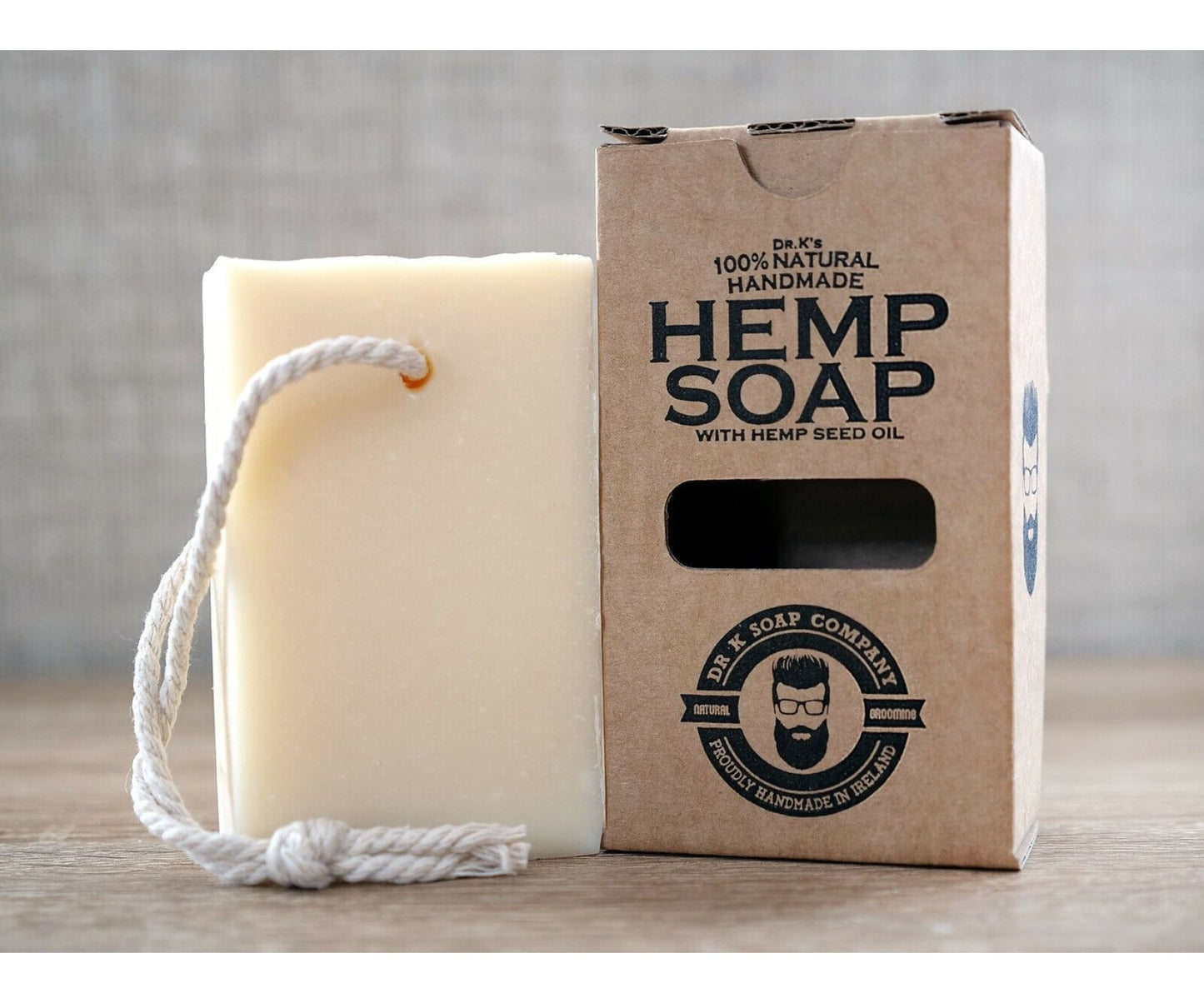 Hanf und Hemp - Hanf Seife mit Teebaumöl von Dr. K Soap Company 110g - Hanföl