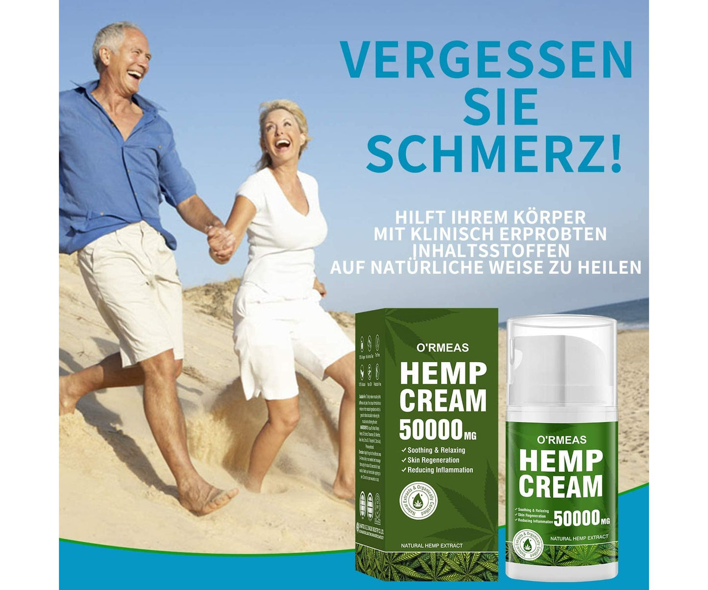 Brand: O’RMEAS - Hanfcreme Hochkonzentriert à 50.000mg